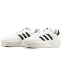 Adidas Gazelle Platform Bold White Black