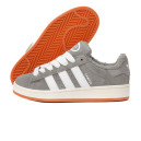 Adidas Campus Dark Grey White Winter С МЕХОМ