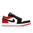 Jordan 1 Low Black Toe 553558-116