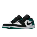 Jordan 1 Low White Black Mystic Green 553558-113