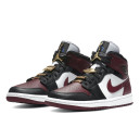 Jordan 1 Mid Black Dark Beetroot CZ4385-016