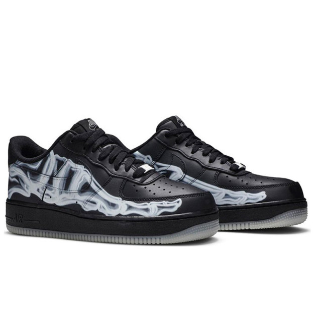 Nike Air Force 1 Low Black Skeleton BQ7541-001