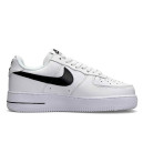 Nike Air Force 1 Low White Black Winter С МЕХОМ