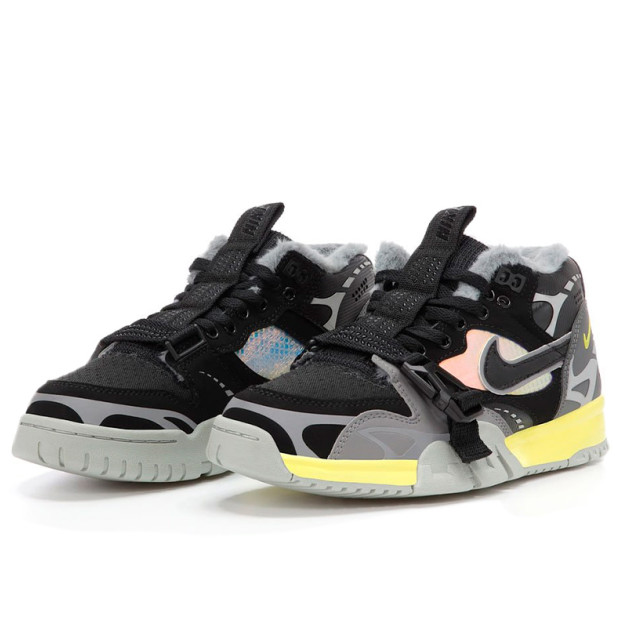 Nike Air Trainer 1 SP Black Grey Yellow Winte С МЕХОМ