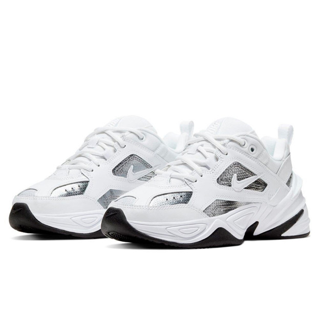 Nike M2K Tekno White Metallic Silver Black CJ9583-100