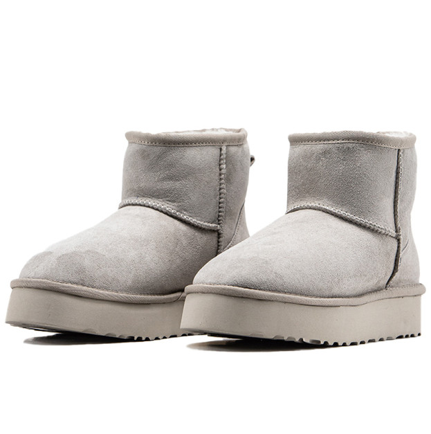 UGG Mini Platform Grey Suede