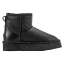 UGG Mini Leather Black Platform