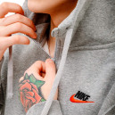 Кофта Nike CLUB DT HOODIE FZ BB DQ8384-064