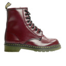 Dr. Martens 1460 Smooth Leather Lace Up Boots З ХУТРОМ