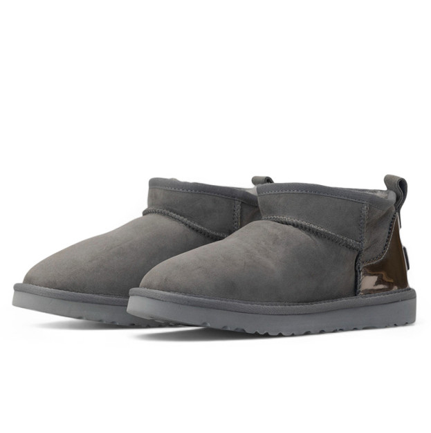 UGG Classic Ultra Mini Gray Lacquer