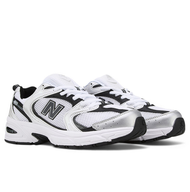 New Balance 530 White Black Silver