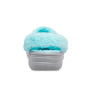 Crocs Baya Lined Fuzz Strap Grey Ice Blue