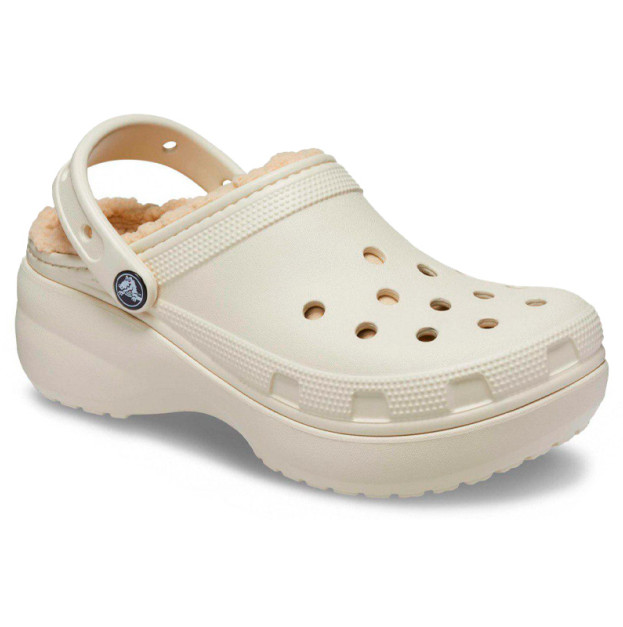 Crocs Classic Platform Lined Bone