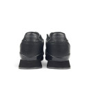 Reebok Classic Leather Black Grey С ФЛИСОМ