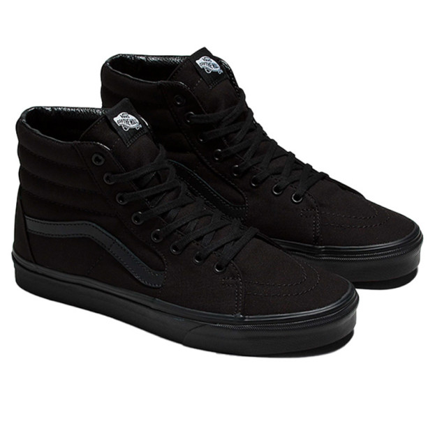 Vans Sk8-Hi Canvas Shoe Black