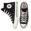 Кеди Converse High Chuck 70 Embroidered Lips High Love Me Black A01600C