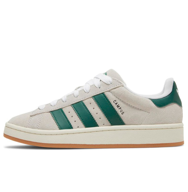 Adidas Campus 00s Crystal White Dark Green GY0038