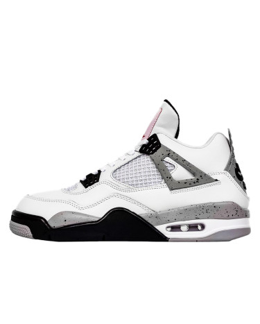 Jordan 4 Retro White Cement Winter С МЕХОМ
