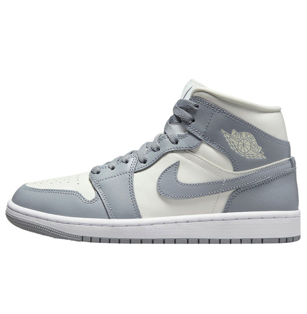 Jordan 1 Mid Grey Sail BQ6472-115