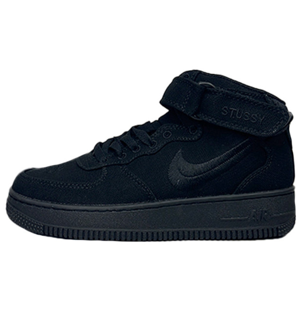 Nike Air Force 1 Mid Stussy Black