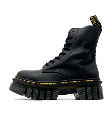 Dr. Martens Jadon Smooth Leather Platform Boots Audrick Black С ФЛИСОМ