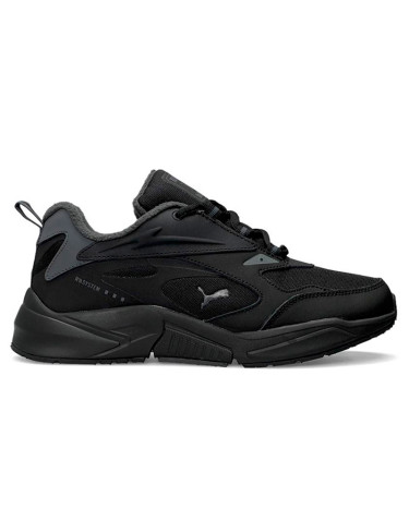 Puma RS All Black Grey З ФЛІСОМ