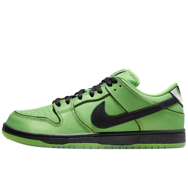Nike SB Dunk Low x The Powerpuff Girls Buttercup FZ8319-300