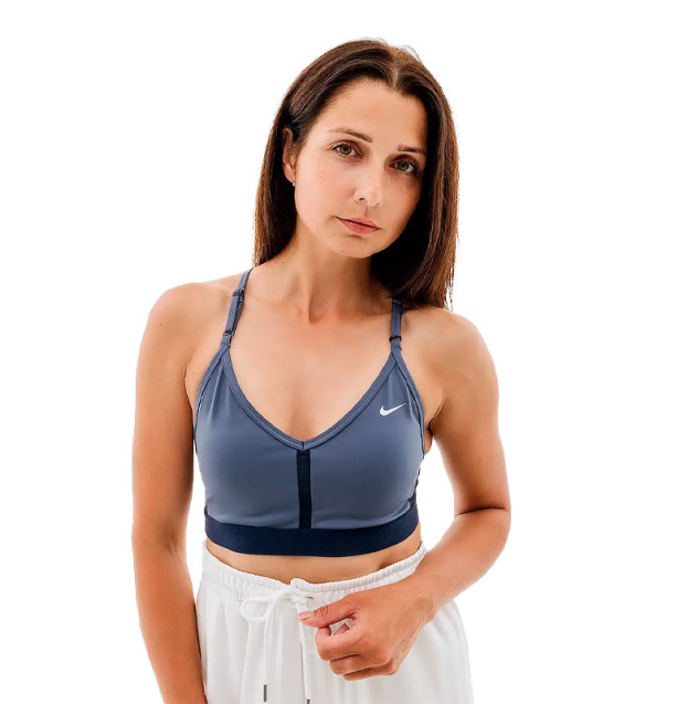 Топ Nike NK INDY BRA V-NECK CZ4456-491