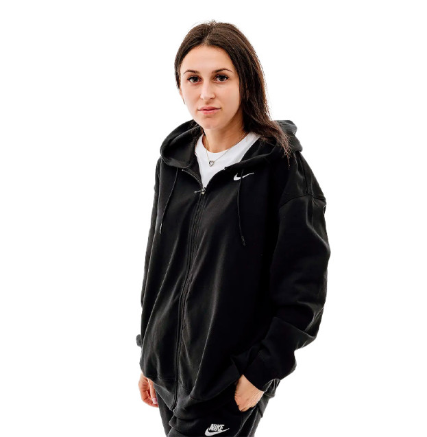 Кофта Nike NSW JRSY OS FZ HOODIE DM6415-010