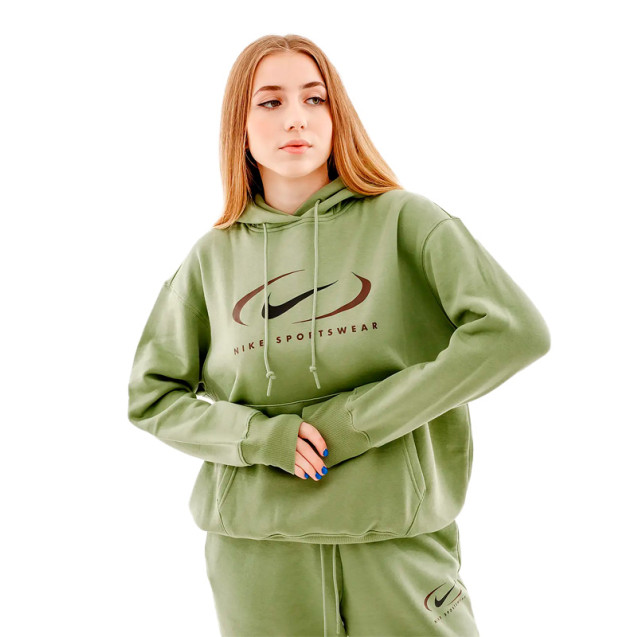 Кофта Nike NS FLC OS PO HD SWSH FN7698-386