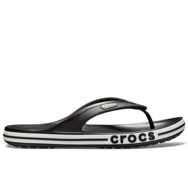 Crocs Bayaband Flip Black White