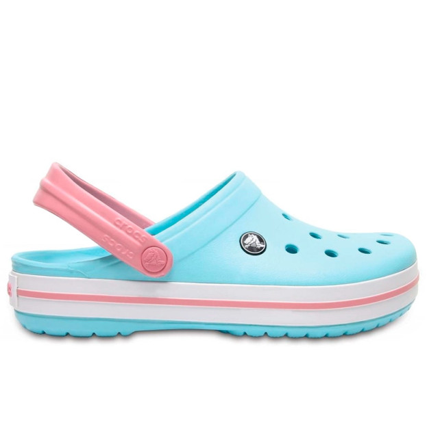 Crocs Crocband Ice Blue White