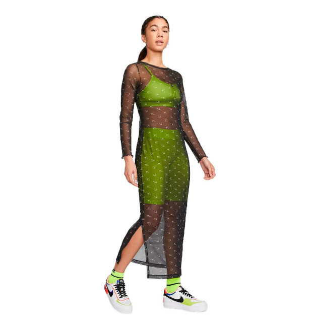 Сукня Nike NSW AIR AOP MESH LS DRESS DV8249-010