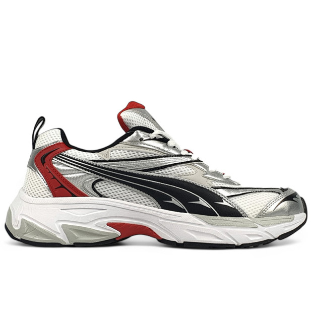 Puma Morphic Base White Grey Black Red