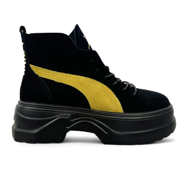 Puma Spring Boots Black Yellow