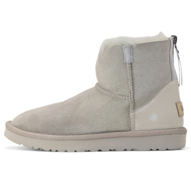 UGG Classic Mini Zip Grey Beige