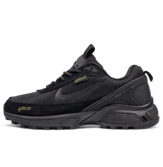 Nike Rivah Low Gore-Tex Black З ХУТРОМ
