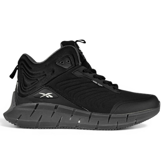 Reebok Zig Kinetica Black White З ХУТРОМ