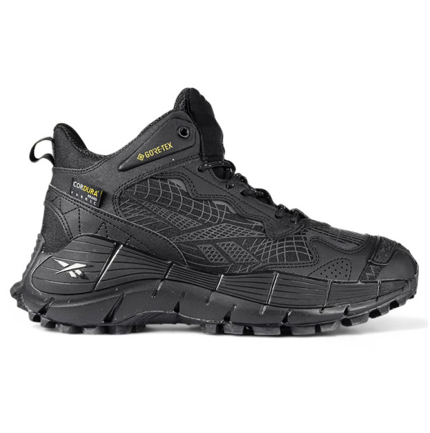 Reebok Zig Kinetica 2.5 Edge Black Grey З ХУТРОМ