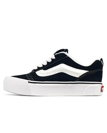 Vans Knu Skool Black Platform White