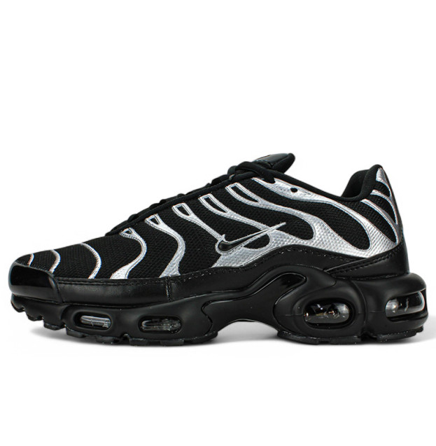 Nike Air Max Plus Black Metallic Silver