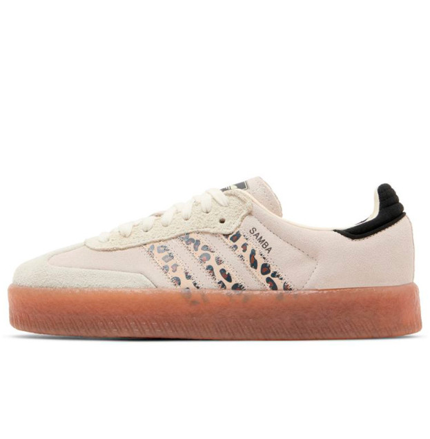 Adidas Sambae Cream White Leopard JI4226