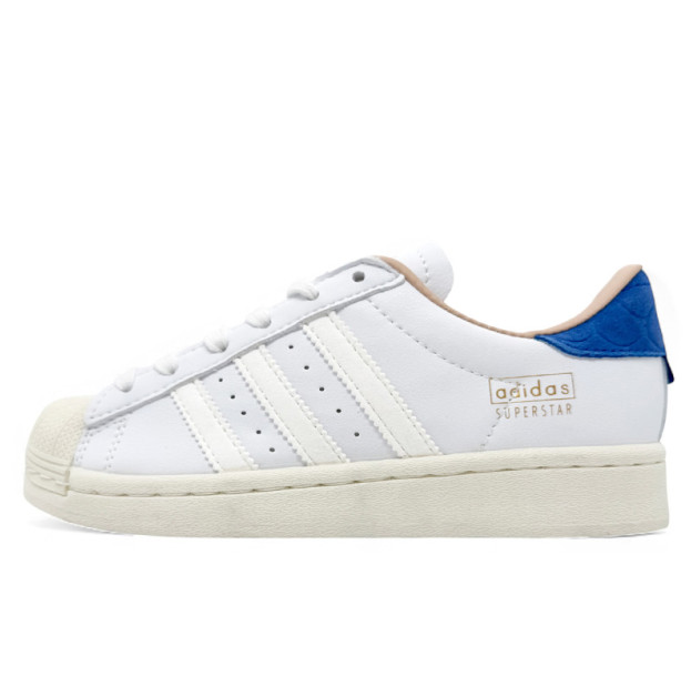 Adidas Superstar White Blue