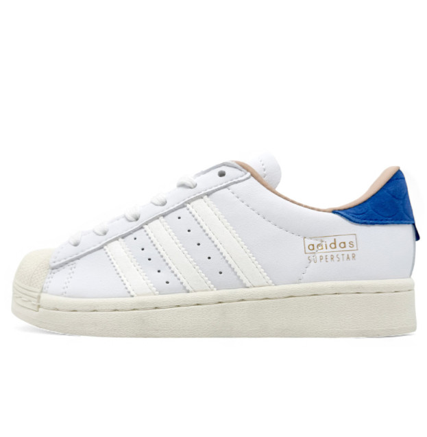 Adidas Superstar White Blue