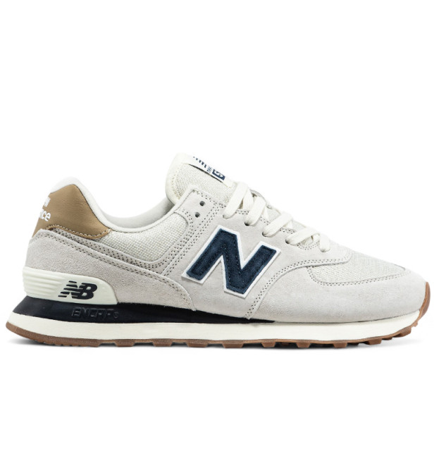 New Balance 574 Grey Beige Black