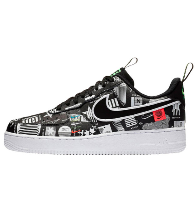 Nike Air Force 1 Low Worldwide Black White CZ5927-001