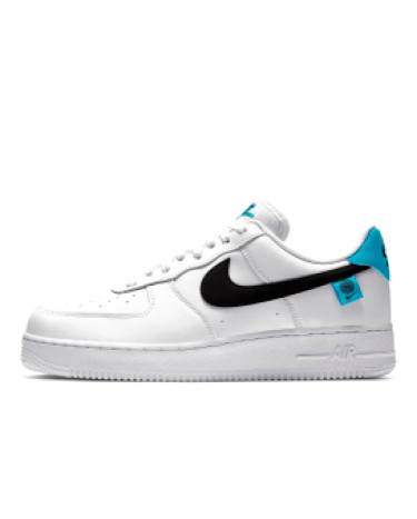 Nike Air Force 1 Low Worldwide White Blue Fury Black CK7648-100