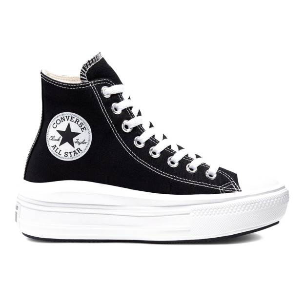 Converse Chuck Taylor All Star Move Hi Black 568497C
