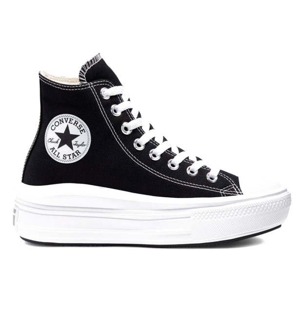 Converse Chuck Taylor All Star Move Hi Black 568497C
