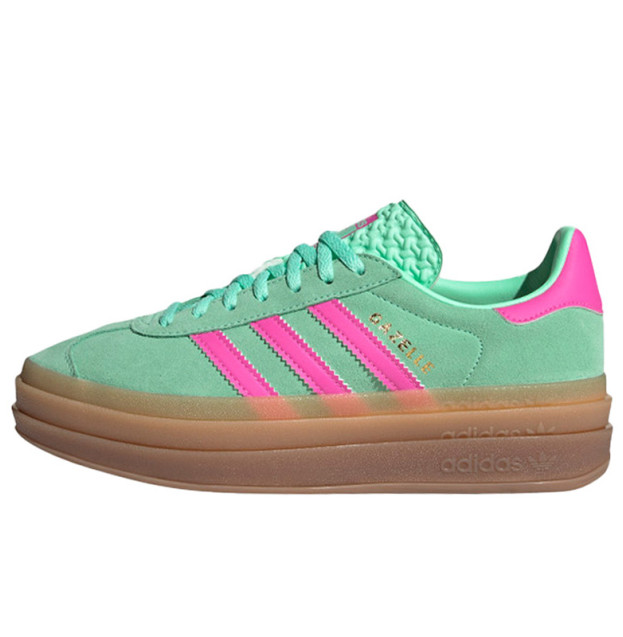 Adidas Gazelle Bold Pulse Mint Screaming Pink H06125